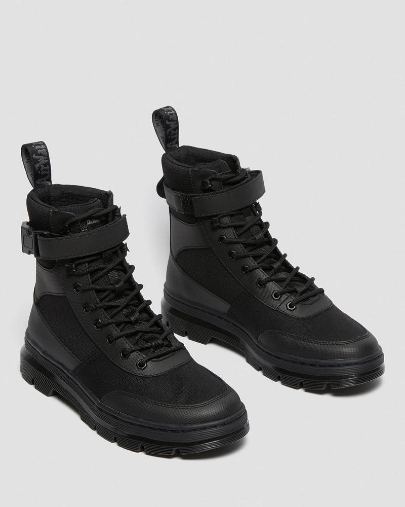 Dr Martens Combs Tech Poly Ankelstøvler Herre Sort | DK 440GSO